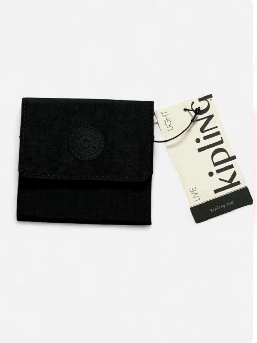 Kipling Black Trifold Wallet NWT